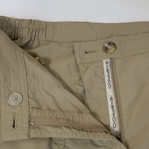 ExOfficio insect Shield Convertible Hiking Pants Womens Medium Fishing Camping - Picture 5 of 13